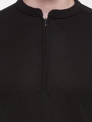 black cotton tshirt - 15113408 - Standard Image - 4