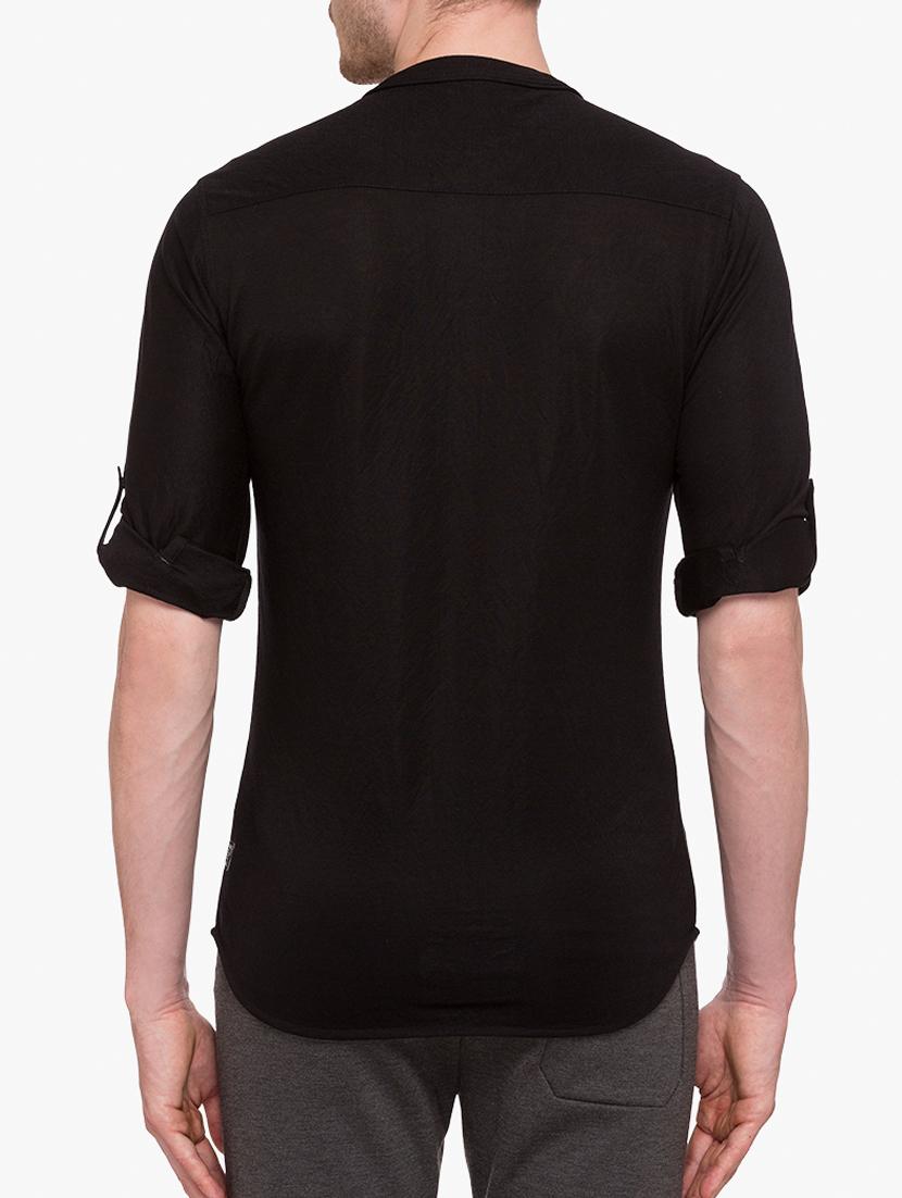 black cotton tshirt - 15113408 - Zoom Image - 3