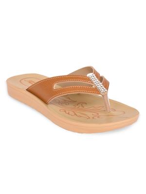 tan toe separator sandal - 15113659 - Standard Image - 1
