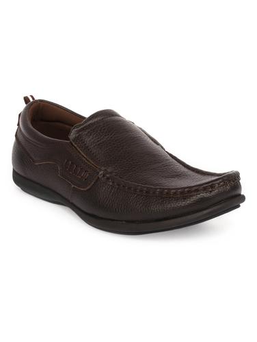 brown leatherette formal slip on - 15113856 - Very Small Image - 1