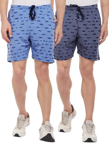 multi colored cotton shorts (set of 2) - 15113888 - Very Small Image - 1