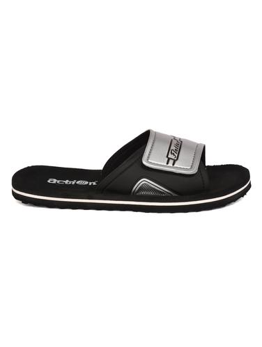 black pvc slip on flip flops - 15113904 - Very Small Image - 1
