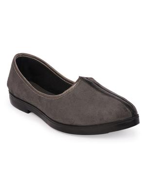 grey Fabric slip on juti - 15114163 - Standard Image - 1