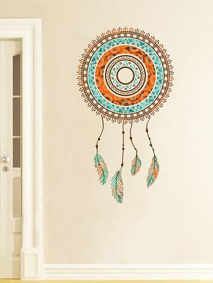 Hand Drawn Dreamcatcher Wall Sticker - 15114171 - Standard Image - 1