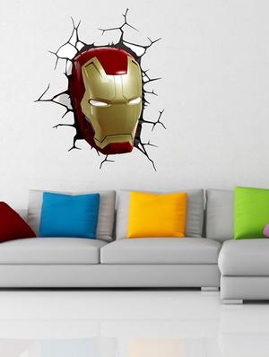 Art IRON MAN FACE Wall Sticker - 15114187 - Standard Image - 1