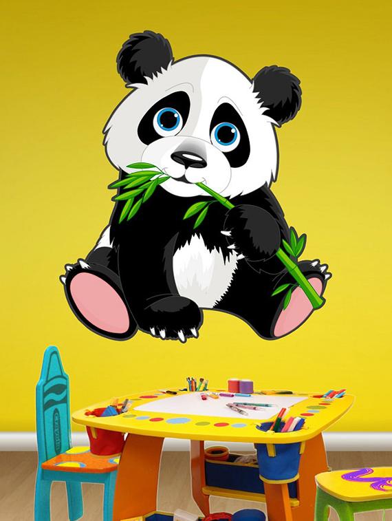 Art Panda Wall Sticker - 15114220 - Zoom Image - 1