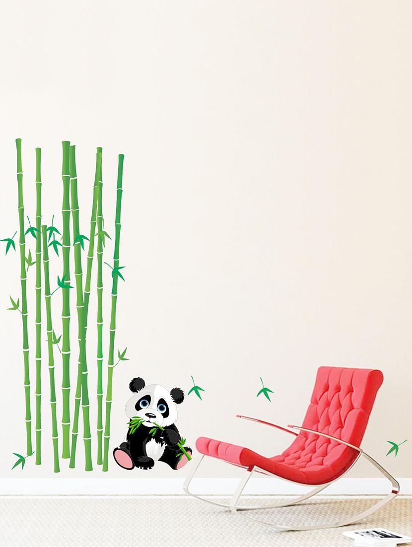 Panda with bamboo sticks Wall Sticker - 15114224 - Zoom Image - 1