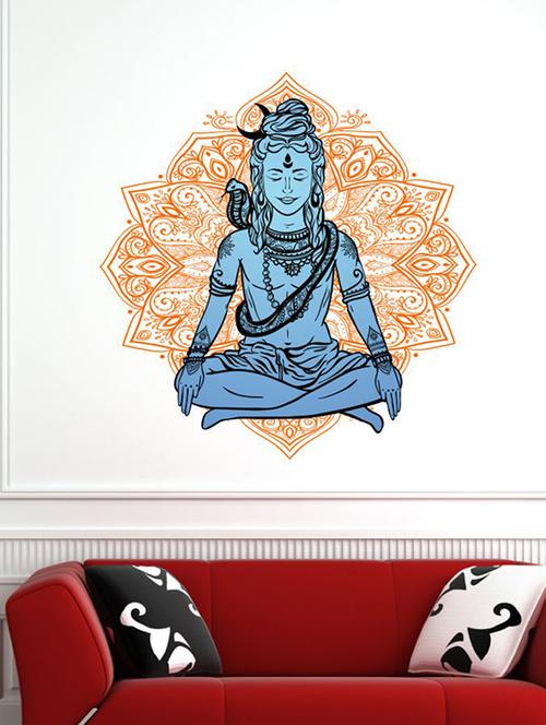 Neelkanth Mahadev Wall Sticker - 15114231 - Standard Image - 1