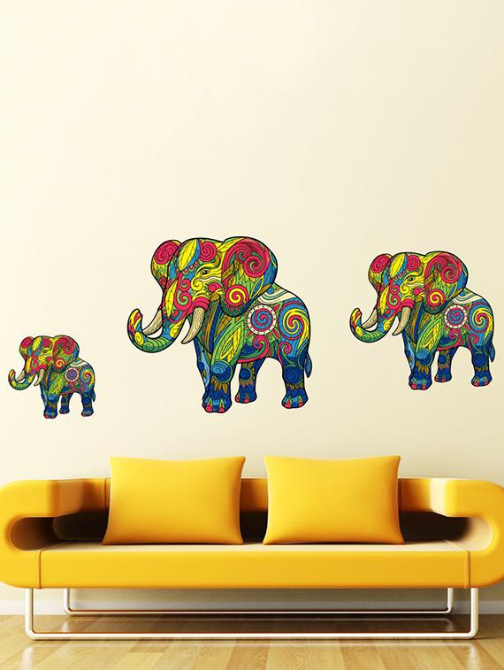 Elephant Wall Sticker - 15114233 - Zoom Image - 1