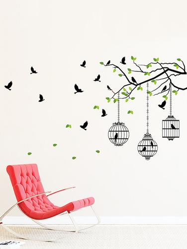 Flying birds with case Wall Sticker - 15114282 - Very Small Image - 1