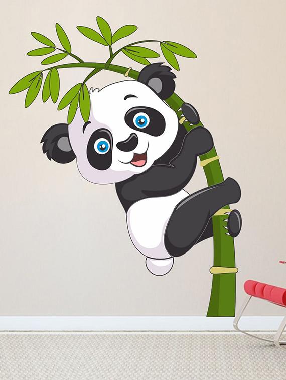 Baby Panda Wall Sticker - 15114316 - Zoom Image - 1
