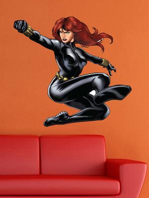 Black-Widow Wall Sticker - 15114324 - Standard Image - 1