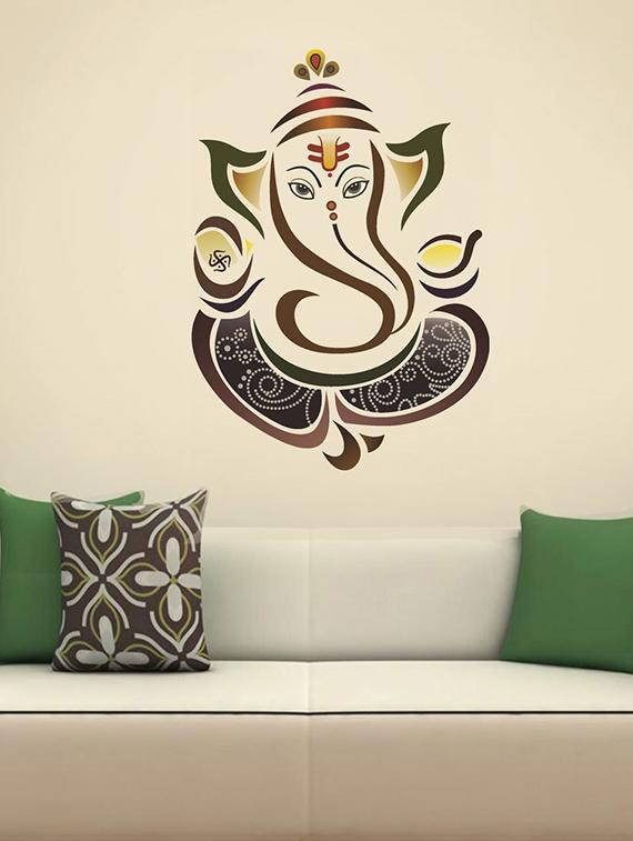 Royal Ganesh Wall Sticker - 15114336 - Zoom Image - 1