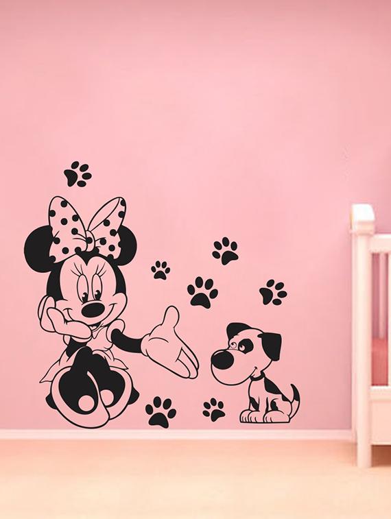Minnie with Friend Wall Sticker - 15114392 - Zoom Image - 1