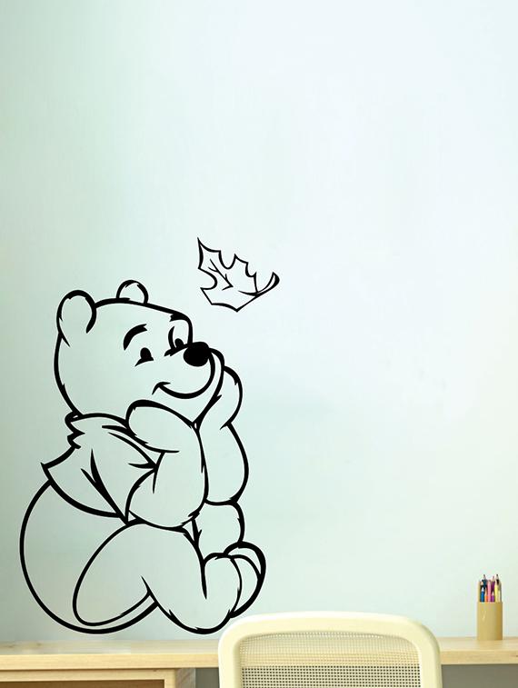 CUTE POOH Wall Sticker - 15114430 - Zoom Image - 1
