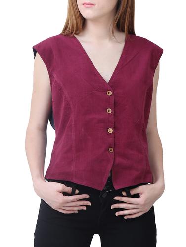 purple cotton summer jacket - 15114757 - Very Small Image - 1