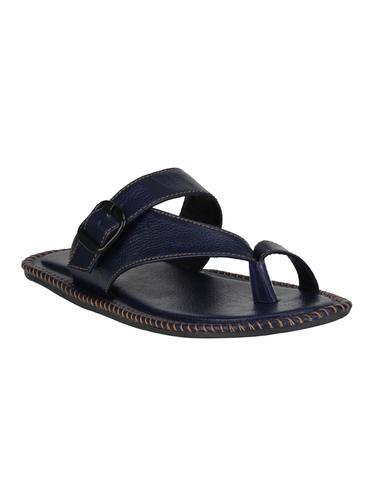 blue Leatherette slip on slipper - 15114797 - Very Small Image - 1