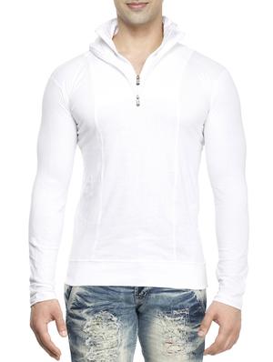 white cotton t-shirt - 15115275 - Standard Image - 1