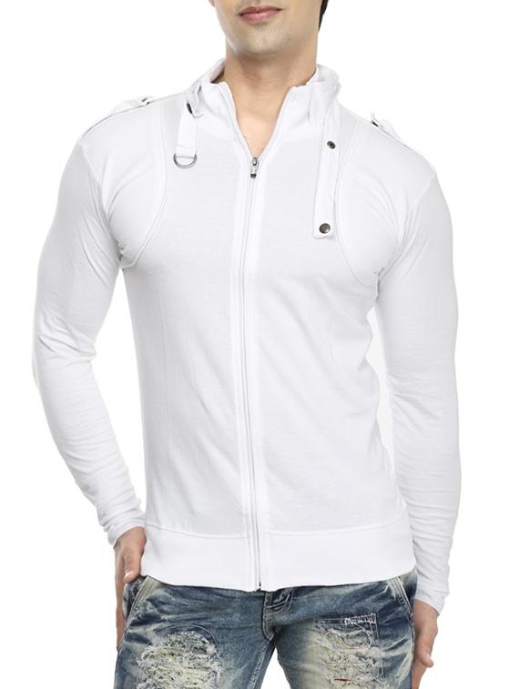 white cotton t-shirt - 15115295 - Zoom Image - 1