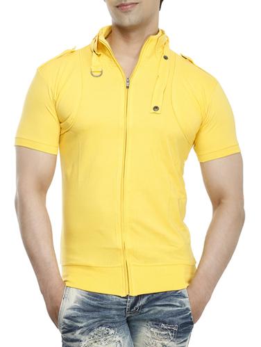 yellow cotton t-shirt - 15115307 - Very Small Image - 1