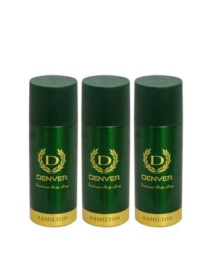 Denver Hamilton Deodorant Spray - For Men (495 ml, Pack of 3) - 15115320 - Standard Image - 1