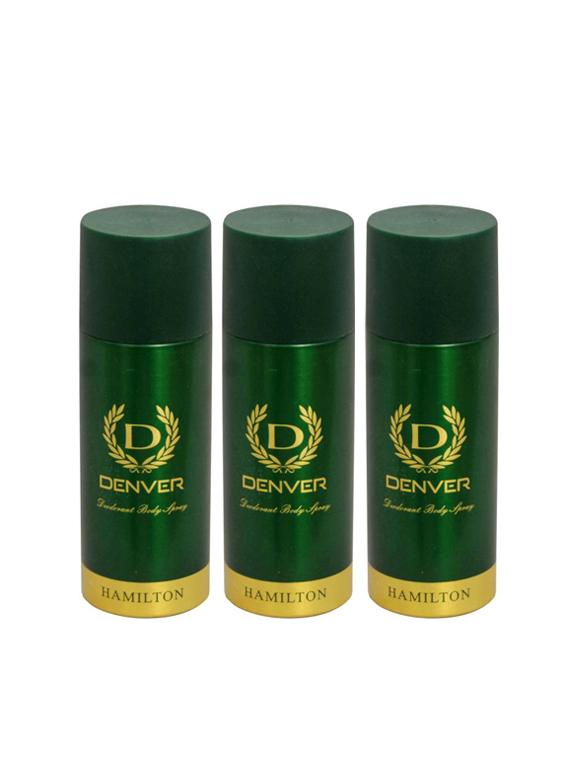 Denver Hamilton Deodorant Spray - For Men (495 ml, Pack of 3) - 15115320 - Zoom Image - 1