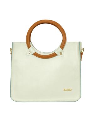white leatherette regular sling bag - 15116752 - Standard Image - 5