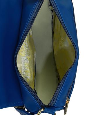 blue leatherette regular sling bag - 15116768 - Standard Image - 3