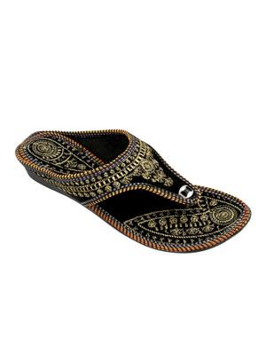 black ethnic sandal - 15116783 - Standard Image - 1