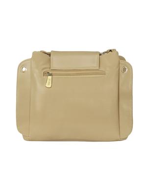 cream leatherette regular sling bag - 15116983 - Standard Image - 2