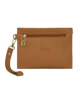 brown leatherette tote - 15117080 - Standard Image - 2