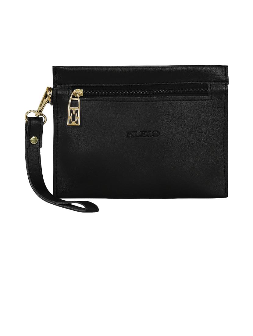 black leatherette tote - 15117081 - Zoom Image - 2