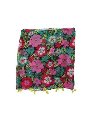 multi colored viscose scarf - 15117433 - Standard Image - 2