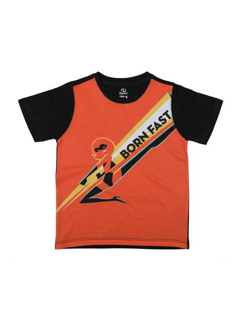 orange cotton tshirt - 15118185 - Standard Image - 1
