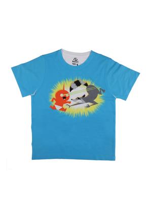 blue polyester tshirt - 15118195 - Standard Image - 1