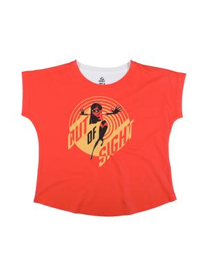 red polyester top - 15118213 - Standard Image - 1