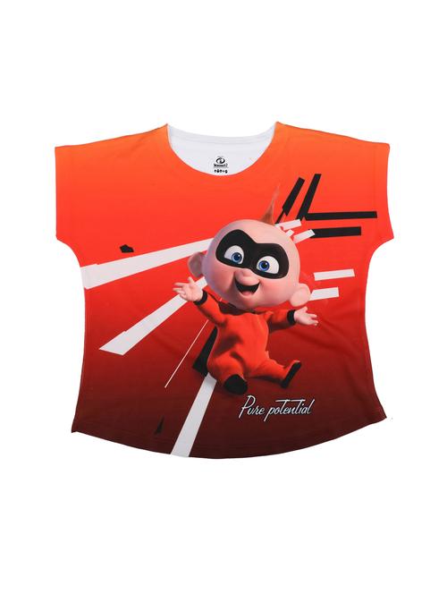 red polyester top - 15118218 - Standard Image - 1