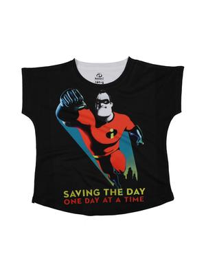 black polyester top - 15118229 - Standard Image - 1