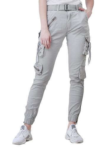 solid grey cotton jogger - 15118311 - Very Small Image - 1