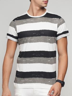 multi colored cotton t-shirt - 15118476 - Standard Image - 1