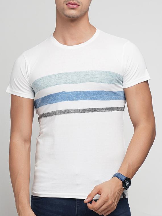 white cotton t-shirt - 15118502 - Zoom Image - 1
