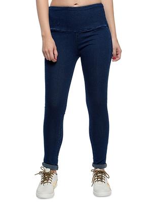 dark blue denim jeggings - 15118699 - Standard Image - 1