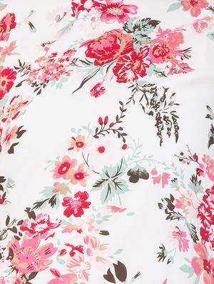 white floral printed top - 15119018 - Standard Image - 4
