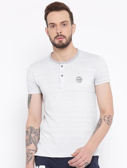 grey cotton t-shirt - 15119055 - Standard Image - 1