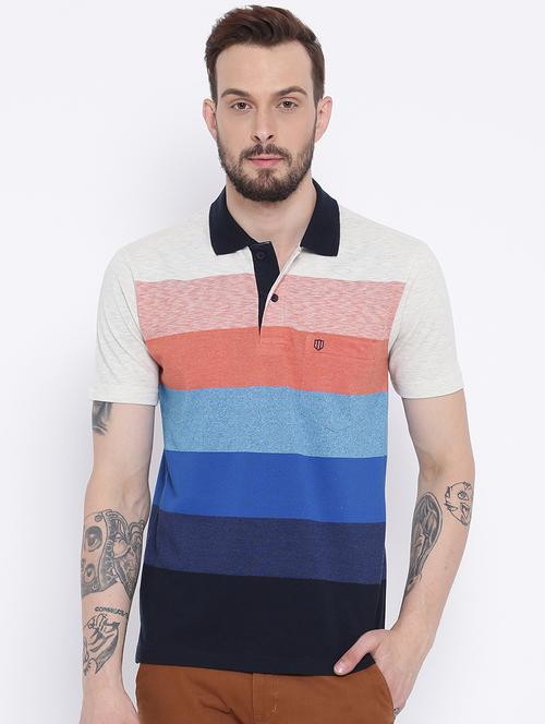 multi colored cotton pocket t-shirt - 15119073 - Standard Image - 1