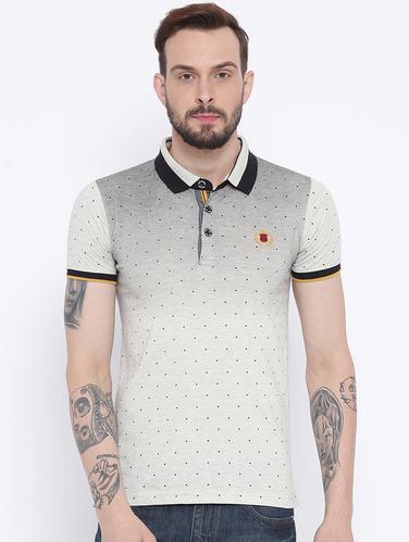 white cotton polo t-shirt - 15119104 - Very Small Image - 1