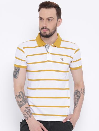 white cotton polo t-shirt - 15119141 - Very Small Image - 1