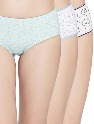 set of 3 multicolored hipster panty - 15119240 - Standard Image - 1