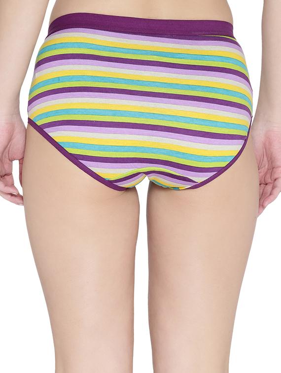 set of 3 multi colored cotton panty - 15119332 - Zoom Image - 3