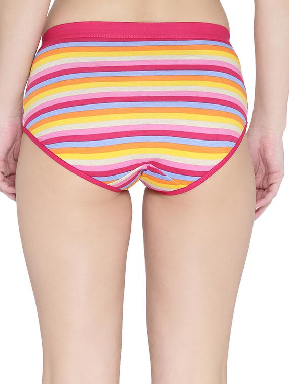 set of 3 multi colored cotton panty - 15119332 - Zoom Image - 7